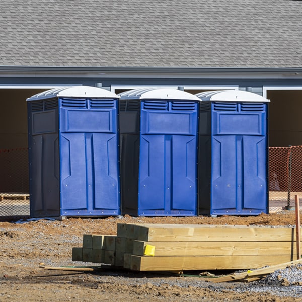 what is the cost difference between standard and deluxe portable restroom rentals in Bevent WI